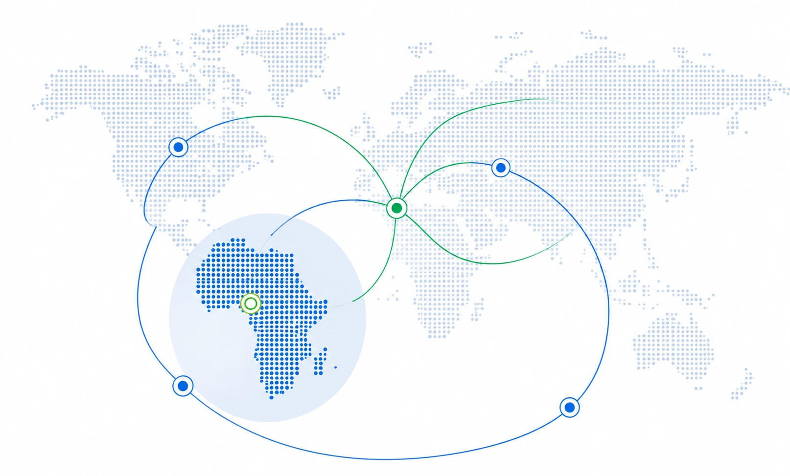 OTSI operating network map